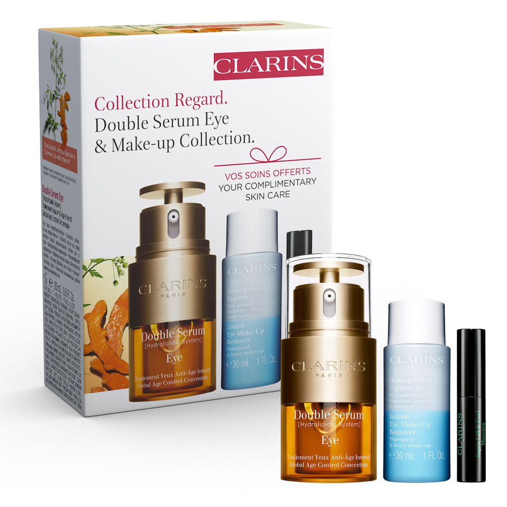 Clarins Collection Regard  Coffret Double SerumYeux Soin contour des yeux