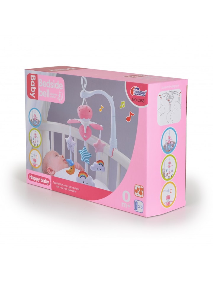 Moni Musik Mobile Moon 6368 drehbar in rosa günstig kaufen onesize