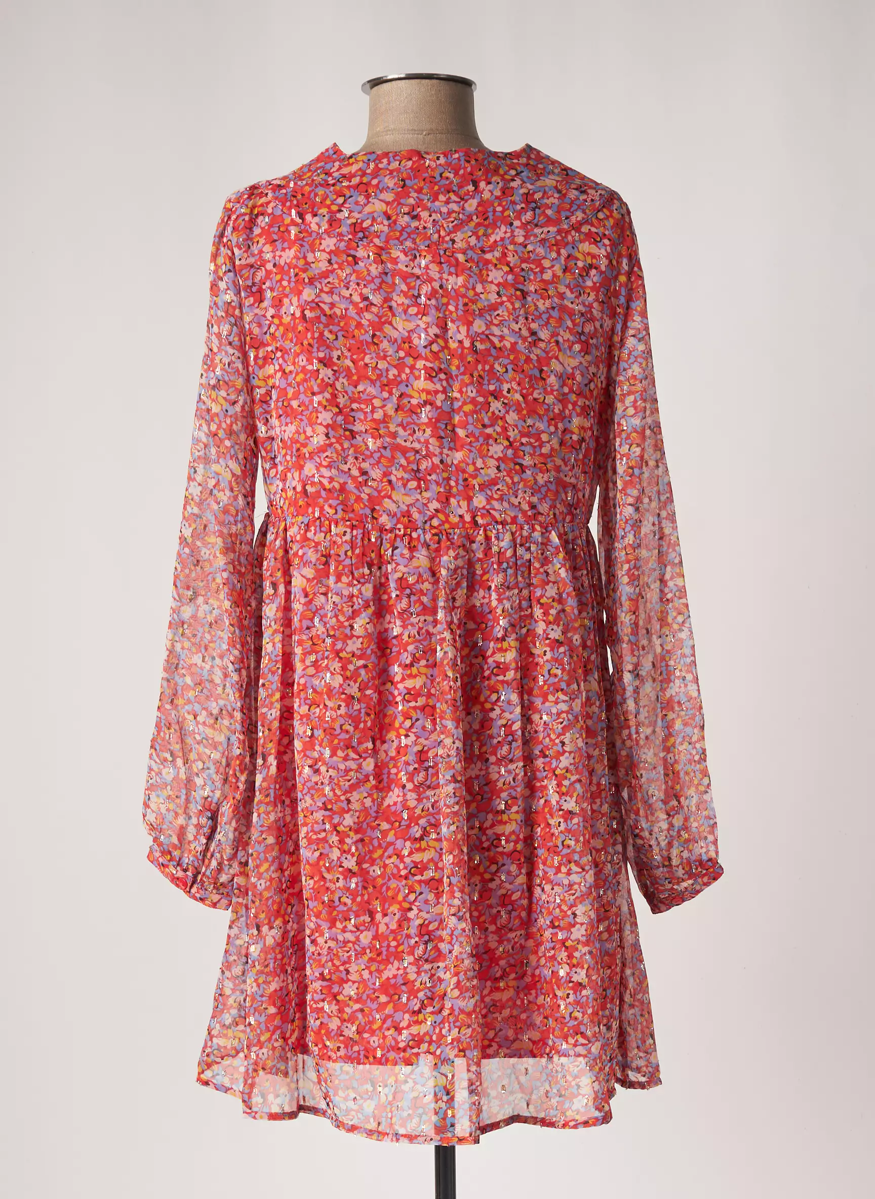 Only Robes Courtes Femme couleur rouge