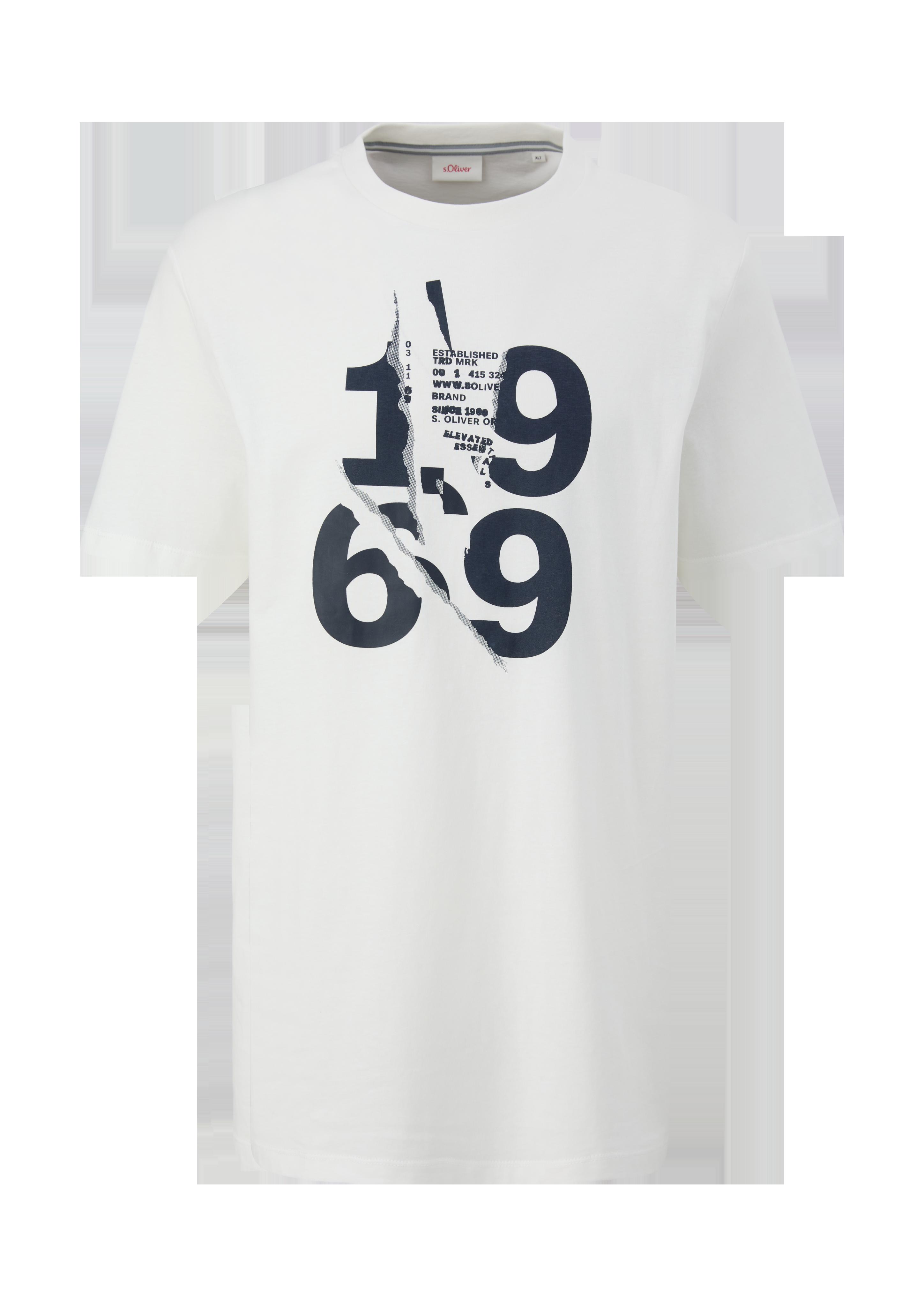 T-Shirt mit Frontprint  2143448-01D2