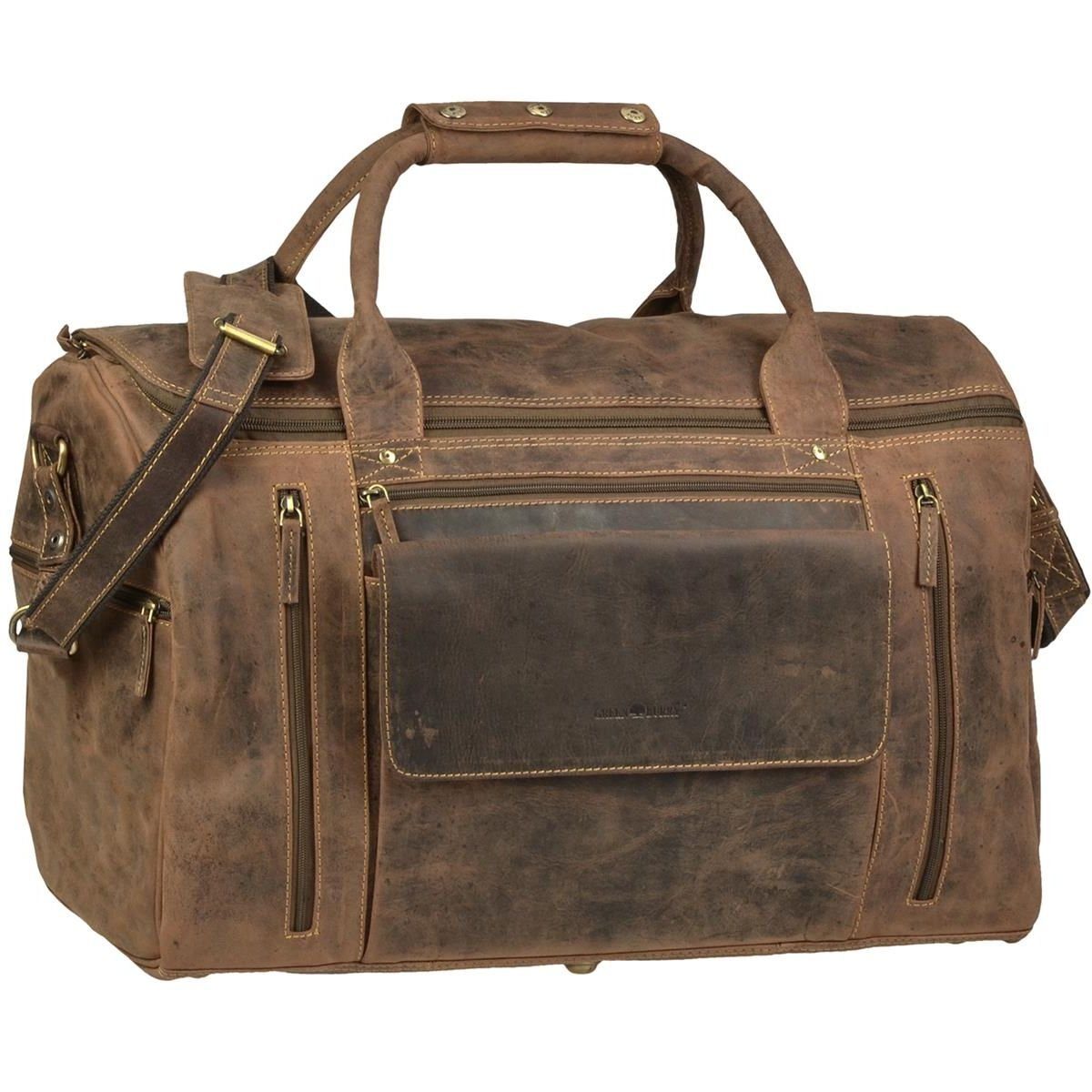 Greenburry Reisetasche Vintage, Weekender, Leder, Sporttasche