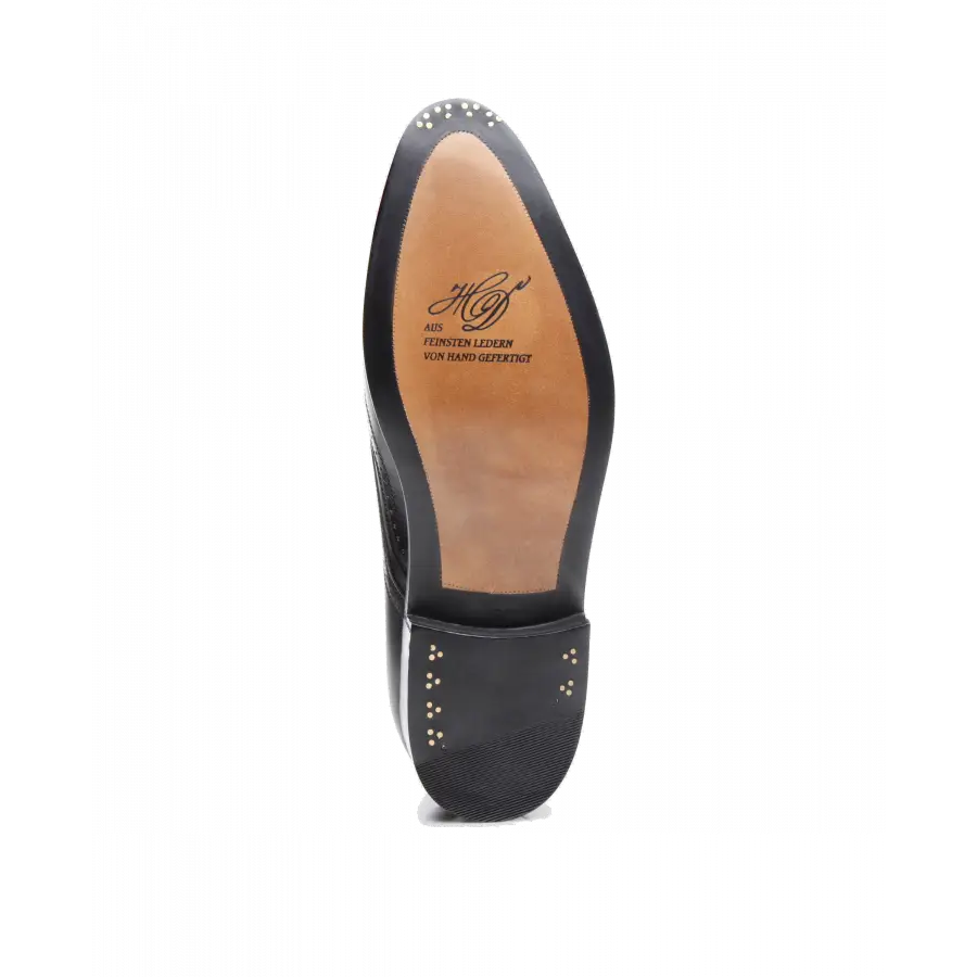 Heinrich Dinkelacker - Businessschuhe Derby LUZERN FULL-BROGUE BC Kalbsleder - schwarz