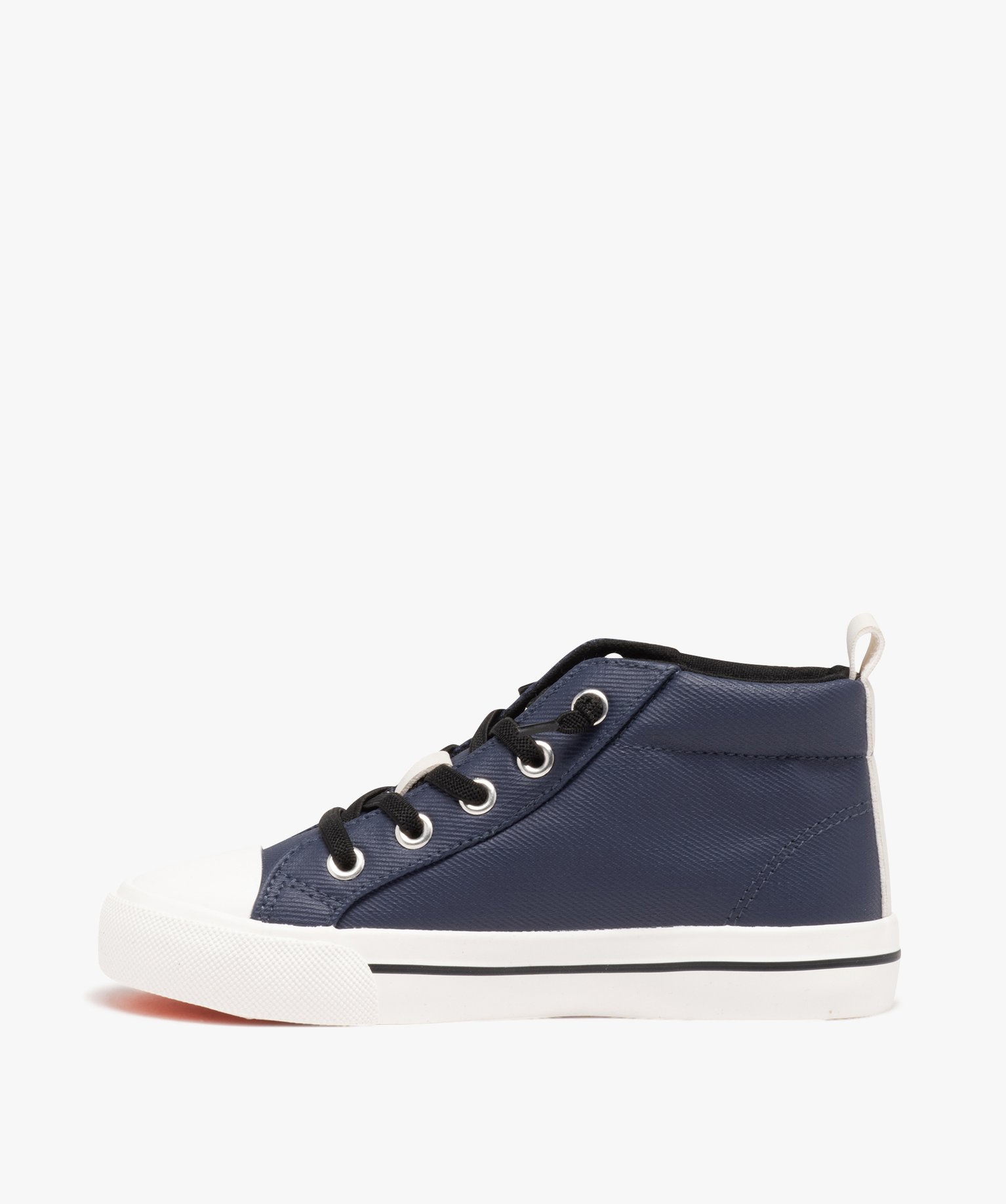 Baskets Garçon mid-cut déperlantes marine | GEMO