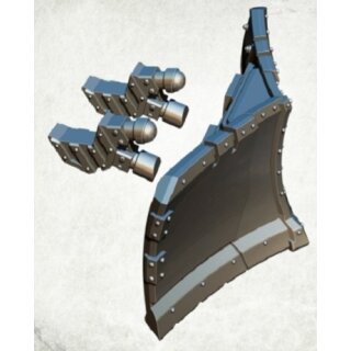 Legionary Assault Tank Dozer Blade: V blade