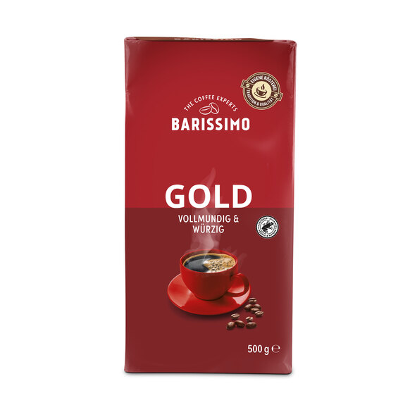 Kaffeepulver Gold, 12 x 500 g