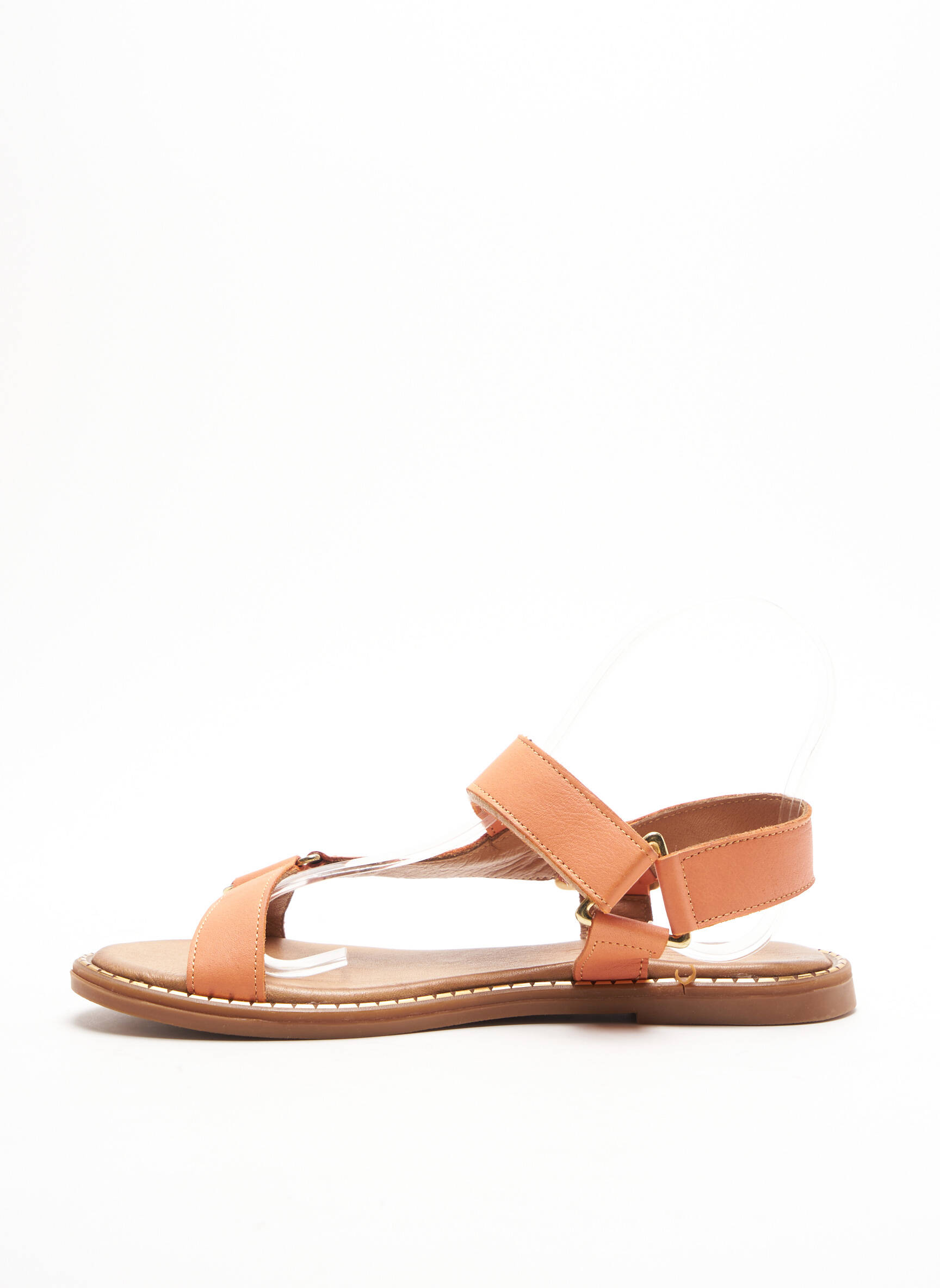 Metamorf Ose Sandales Nu Pieds Femme couleur orange