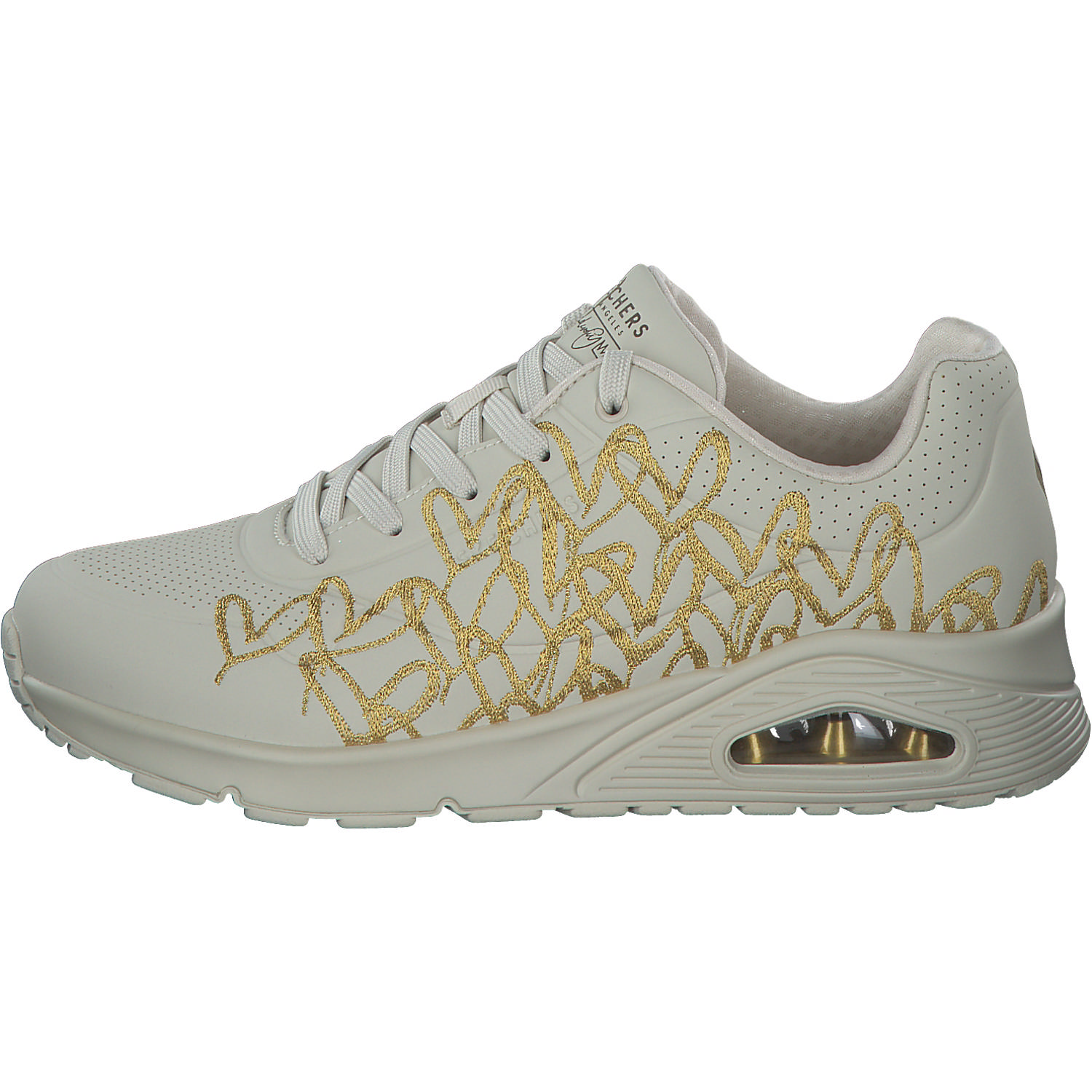 Skechers 177975, Schnürschuhe, Damen, Beige