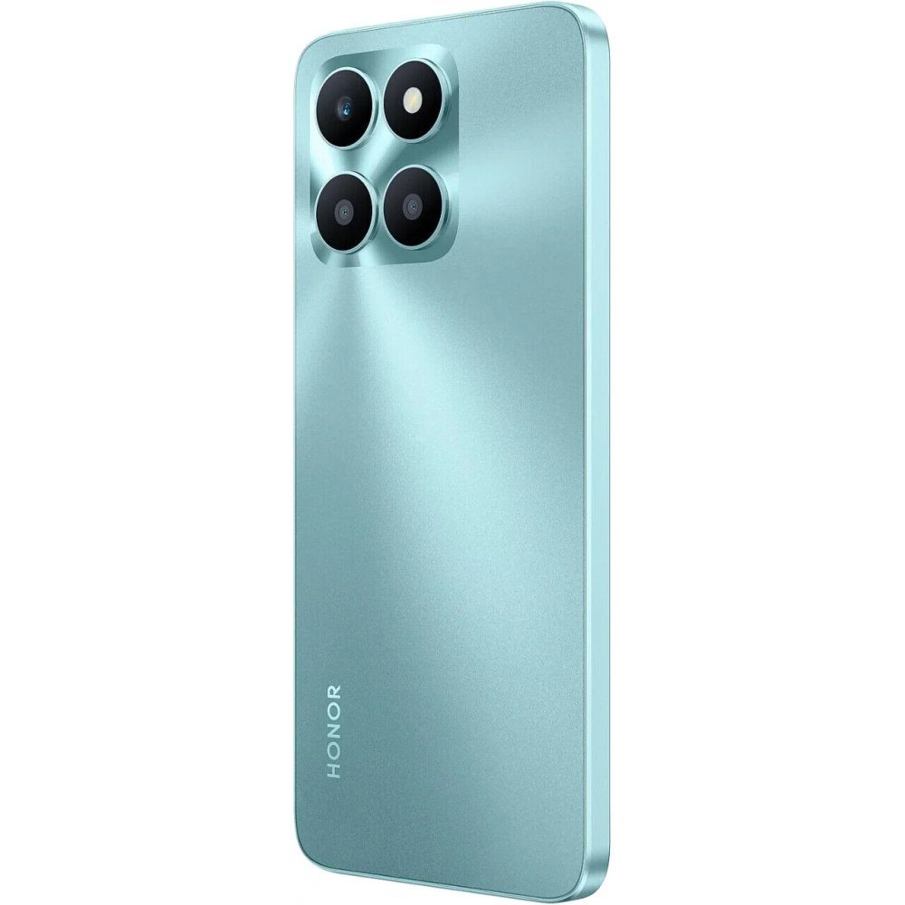 Honor X6a 128 GB / 4 GB - Smartphone - cyan lake Smartphone (6,5 Zoll, 128 GB Speicherplatz)