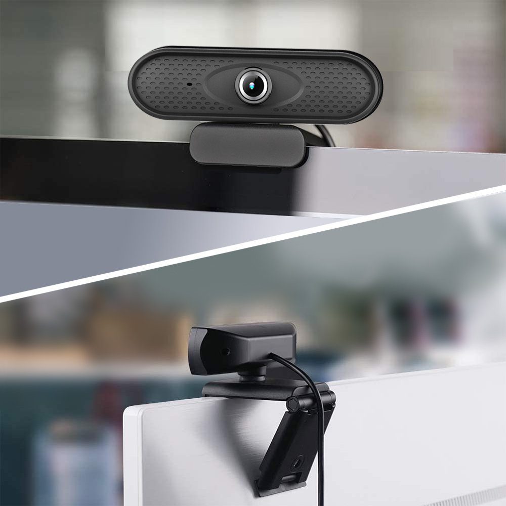 NanoRS RS680 Full HD-Webcam (Schönheitseffekt-Funktion, Omnidirektionale Mikrofone, Manueller Fokus)