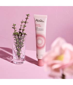 Melvita Source de Roses Hydra-aufpolsterndes Fluid Gesichtsfluid-40 ml