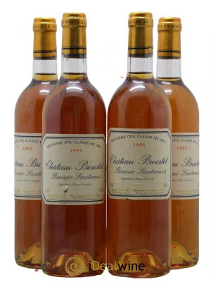 Château Broustet 2ème Grand Cru Classé  1995 - Lot de 4 Bouteilles