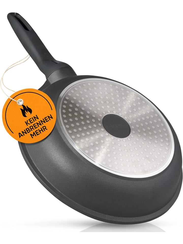 COFI 1453 TORBONY Aluguss Bratpfanne 28 cm mit hohem Rand 6,5 cm in Schwarz günstig kaufen 28 cm