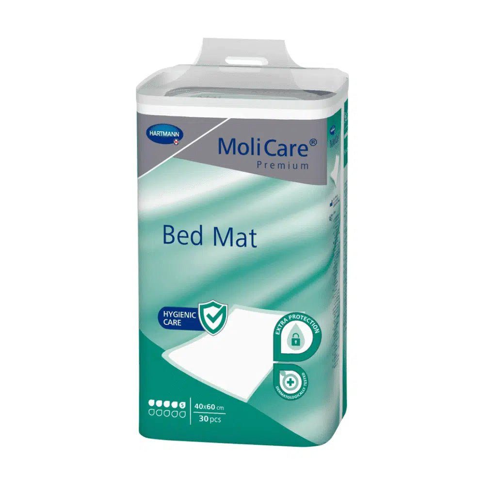 Inkontinenzauflage 6x MoliCare® Premium Bed Mat Bettschutzunterlage 5 Tropfen, 40x60 cm - PAUL HARTMANN AG