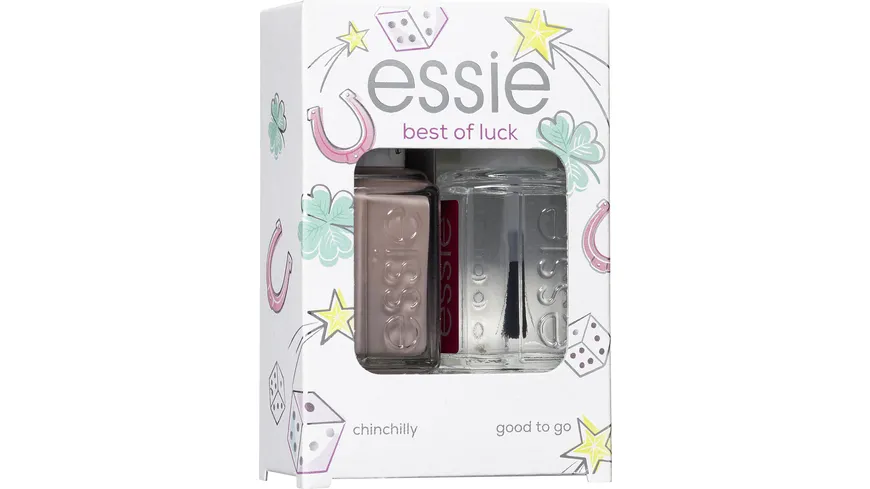 ESSIE Good Luck Geschenkpackung chinchilly, good to go