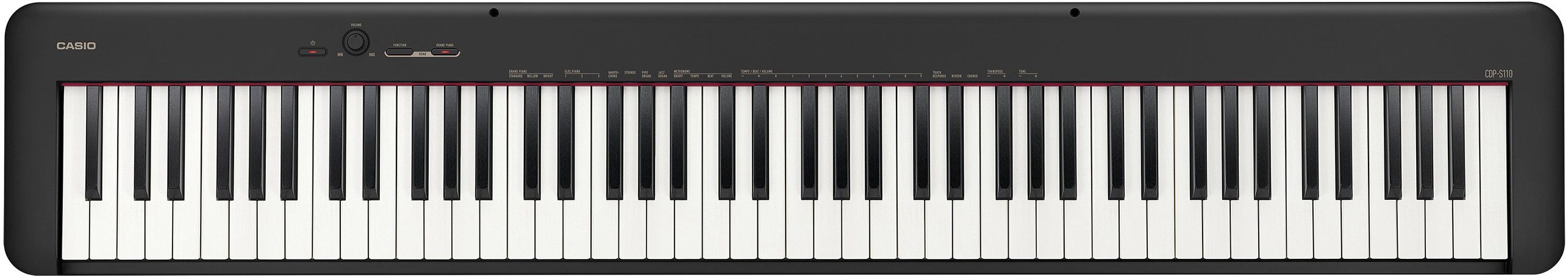 CASIO Digitalpiano CDP-S110BK, (Set), mit Stativ und Pedal