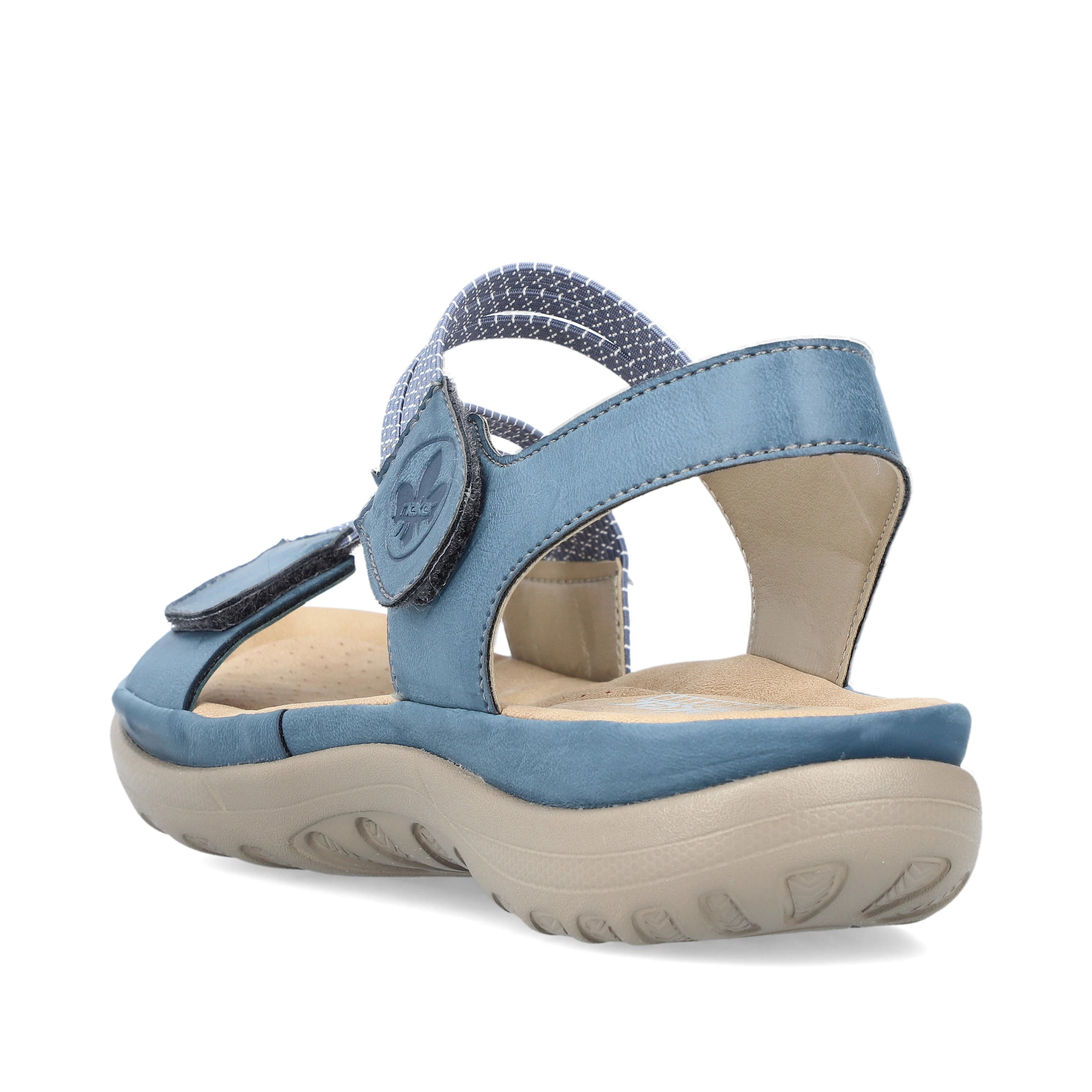 Rieker Damen Riemchensandalen himmelblau