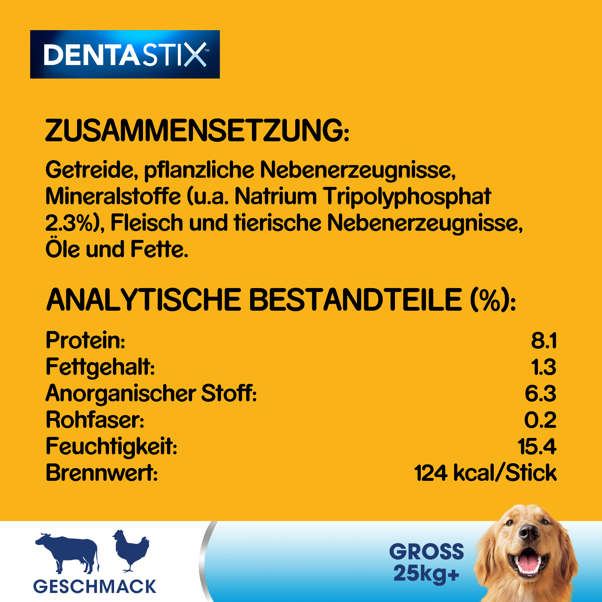 Pedigree Snacks Pedigree Zahnpflege Dentastix Daily Oral Care Multipack Maxi, 26-44kg, 21x