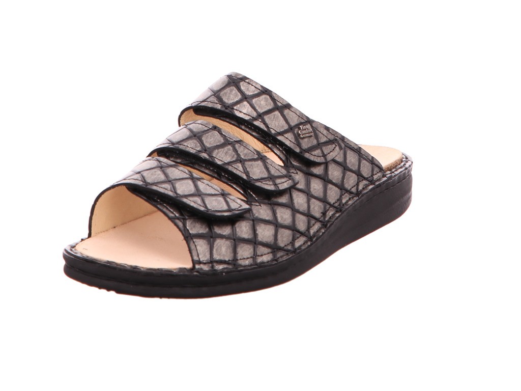 FINN COMFORT Klassische Sandalen silber KORFU