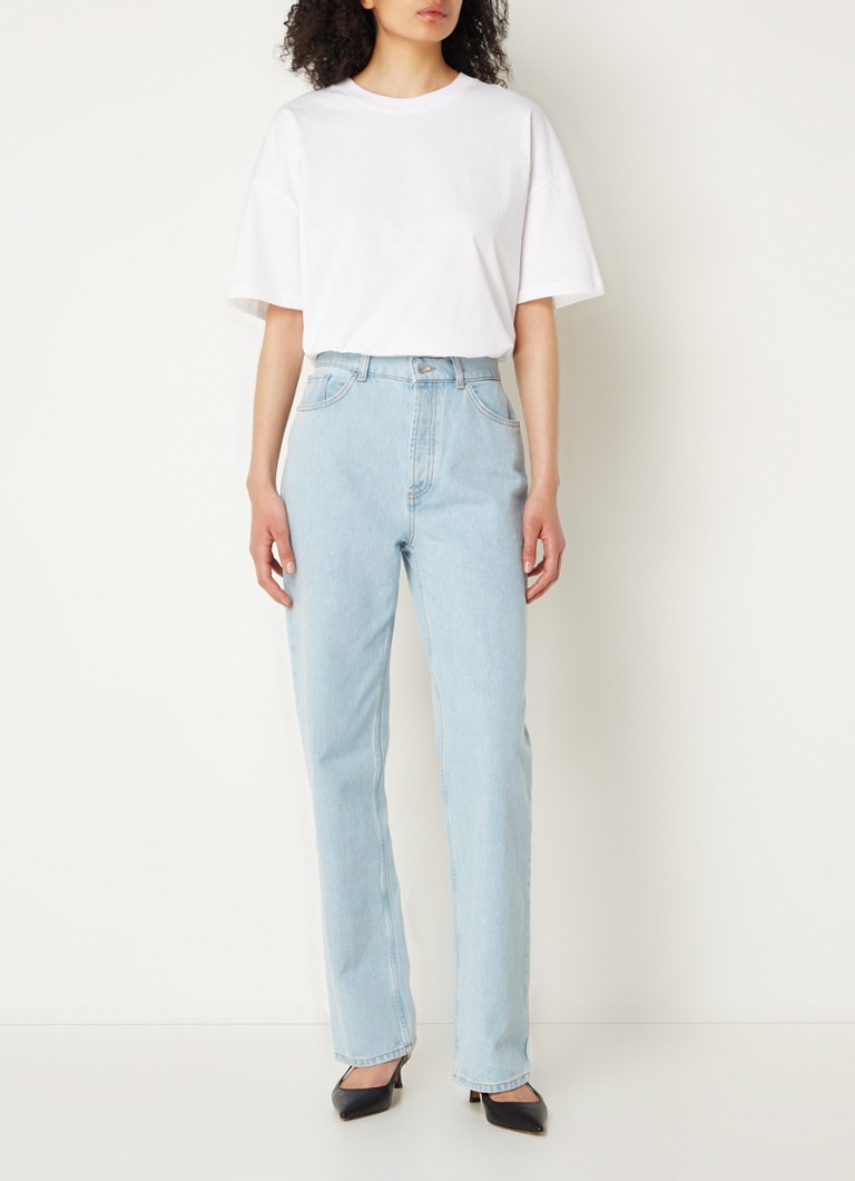Tricou Jade by-bar, elastic, cu decolteu rotund.