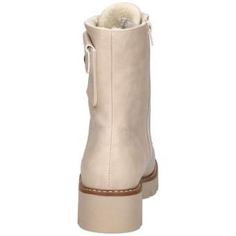 Via della Rosa Schnür Boots in beige