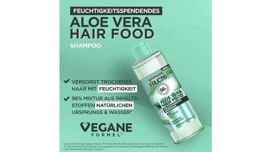 Garnier Fructis Aloe Hair Food Shampoo 400 ml