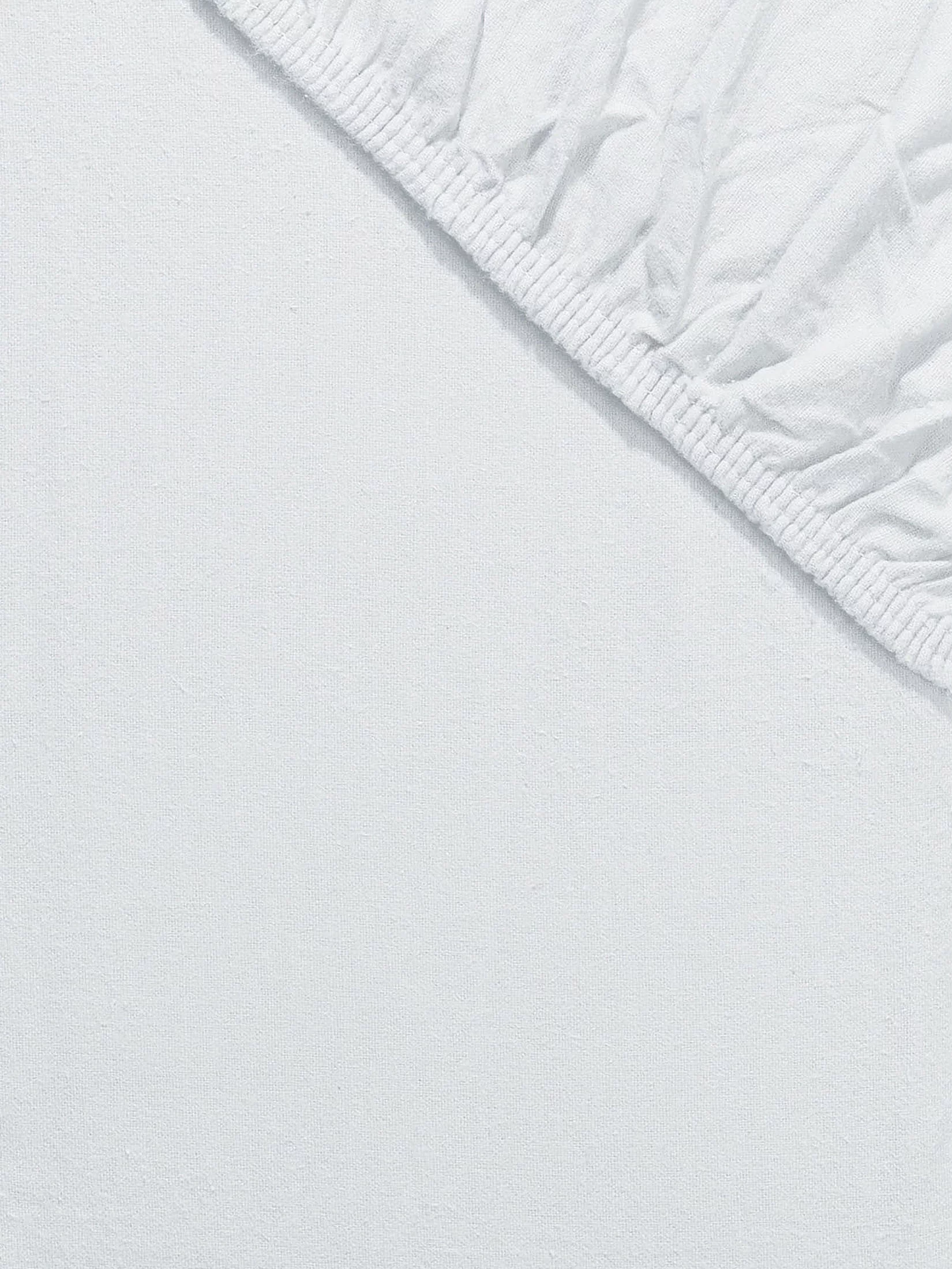 Arosa Flanell-Spannbetttuch, Creme