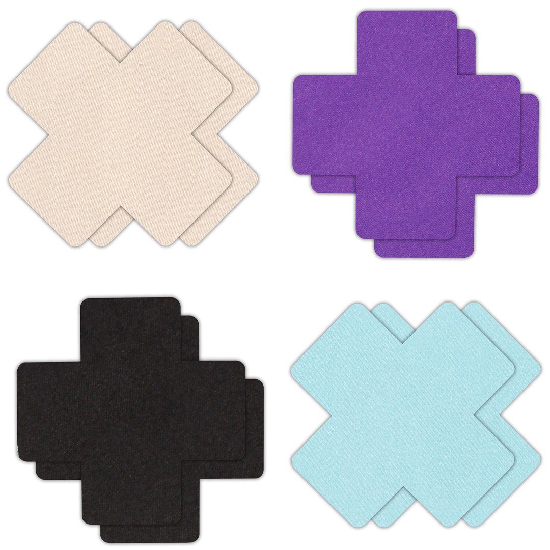 NS Novelties Brustwarzenabdeckung 4 Paar Nippelpasties X Nippelsticker