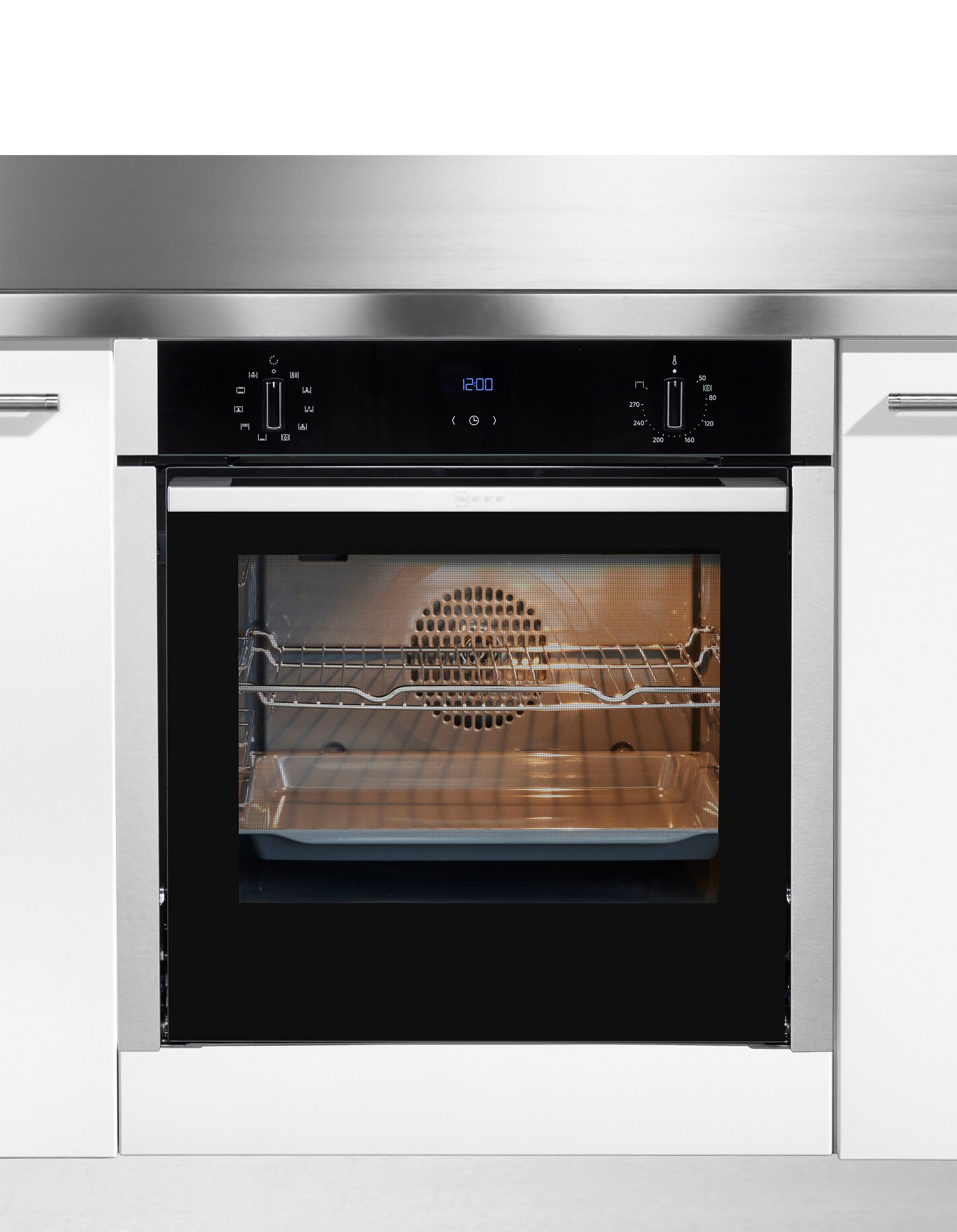 NEFF Einbaubackofen N 50 B3ACE2AN0, mit Hide®, EasyClean, CircoTherm®-Heißluft