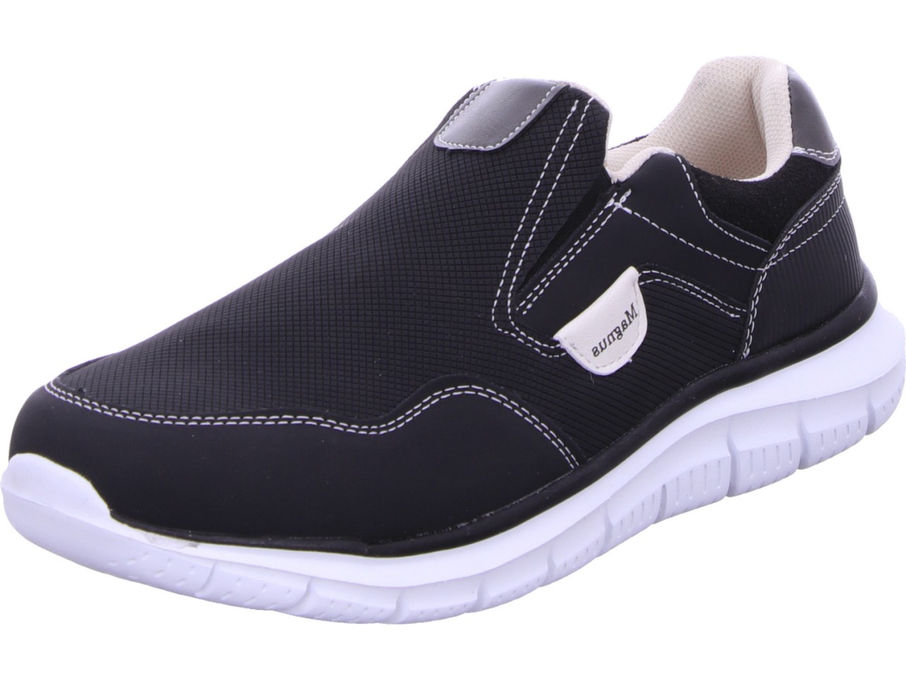 DIVERSE Komfort Slipper schwarz