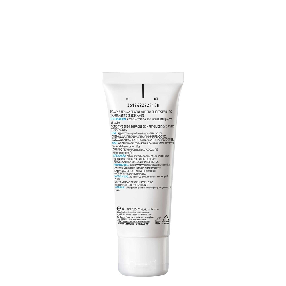 La Roche-Posay Effaclar H Crème hydratante visage et corps peaux sensibles à tendance acnéique