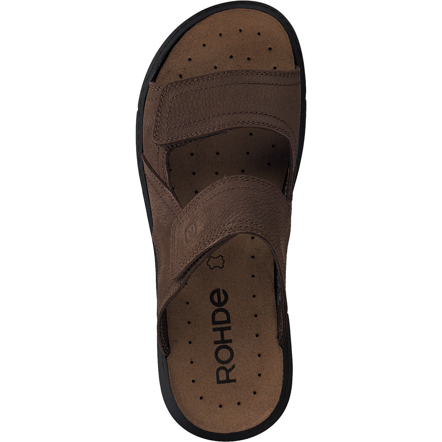 Rohde 6522, Pantoletten, Herren, Mocca