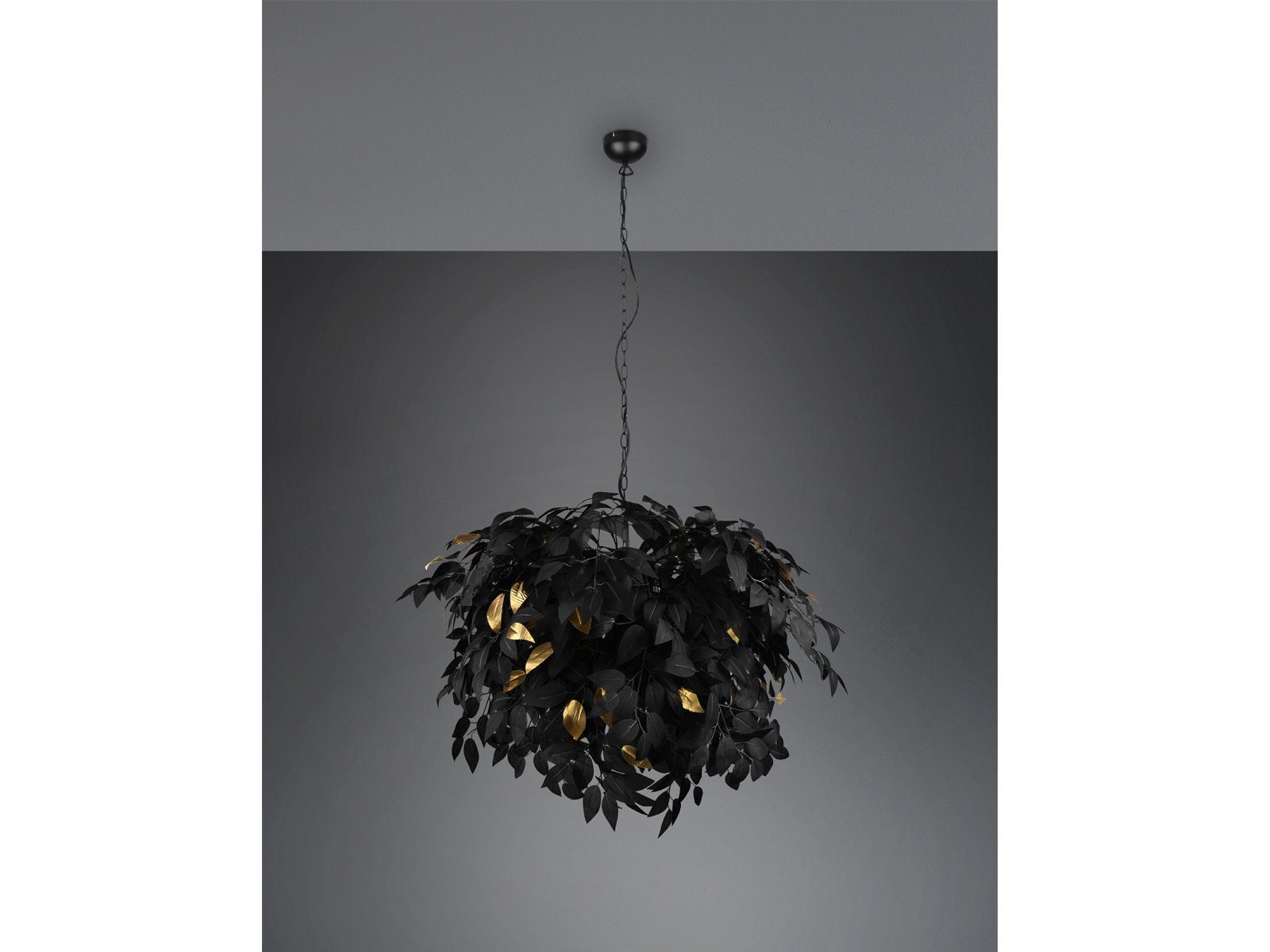 meineWunschleuchte LED Pendelleuchte, Dimmfunktion, LED wechselbar, Warmweiß, groß-e ausgefallene Designer-lampen für Esstisch & Galerie, Ø70cm