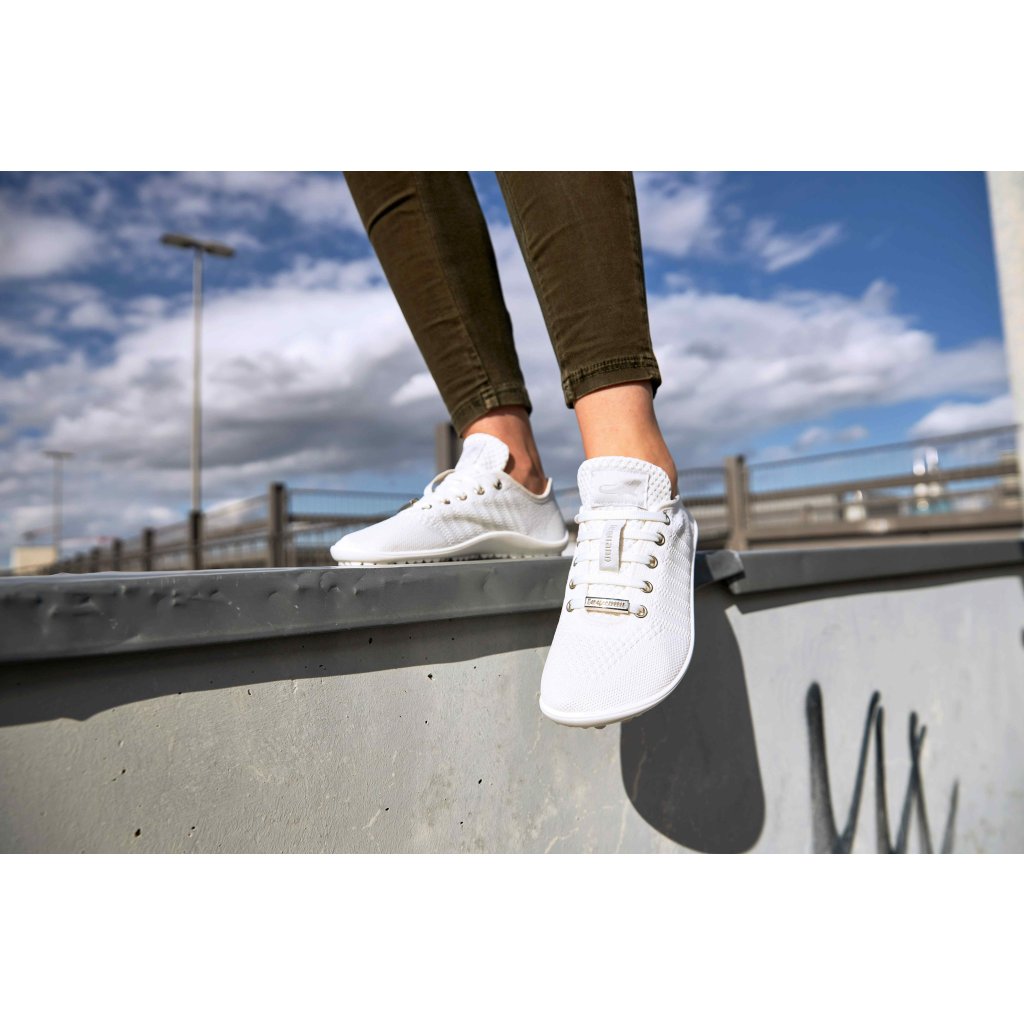 Leguano Go White Barfussneakers