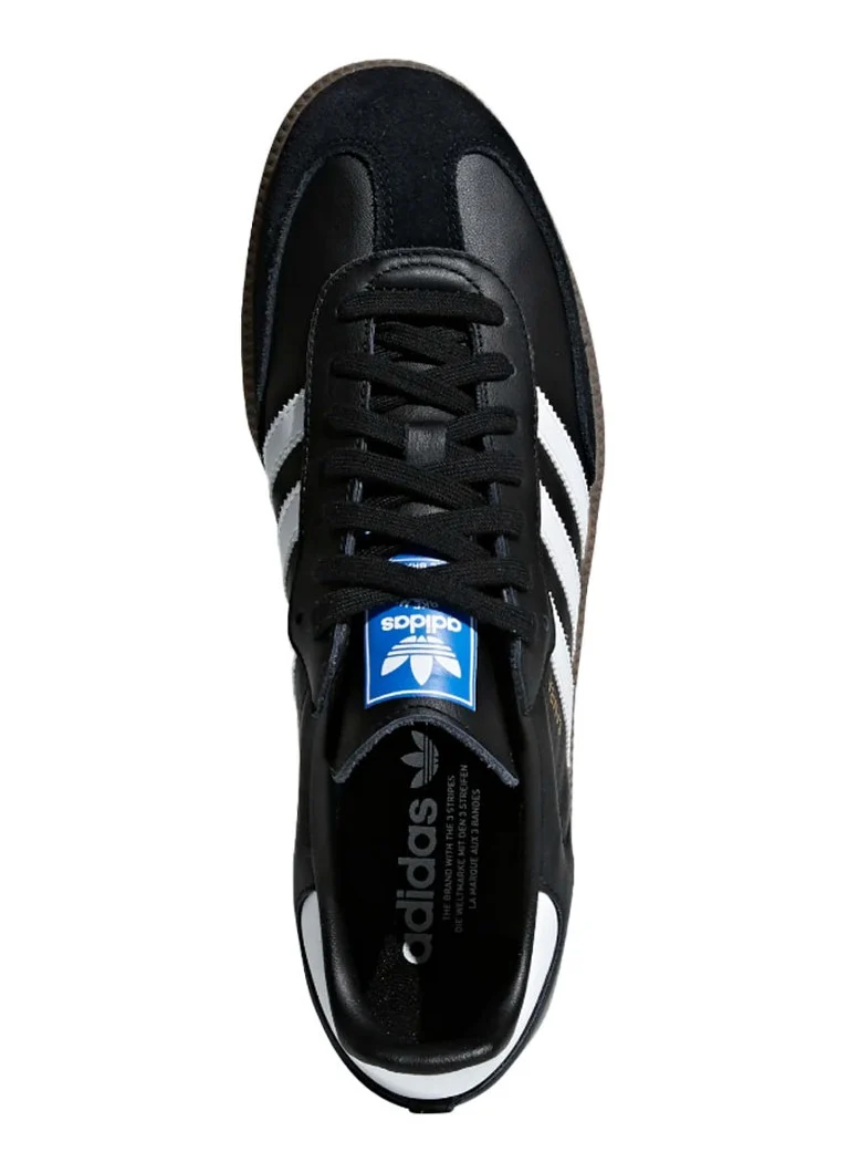 Adidas Samba OG leather sneakers with suede details