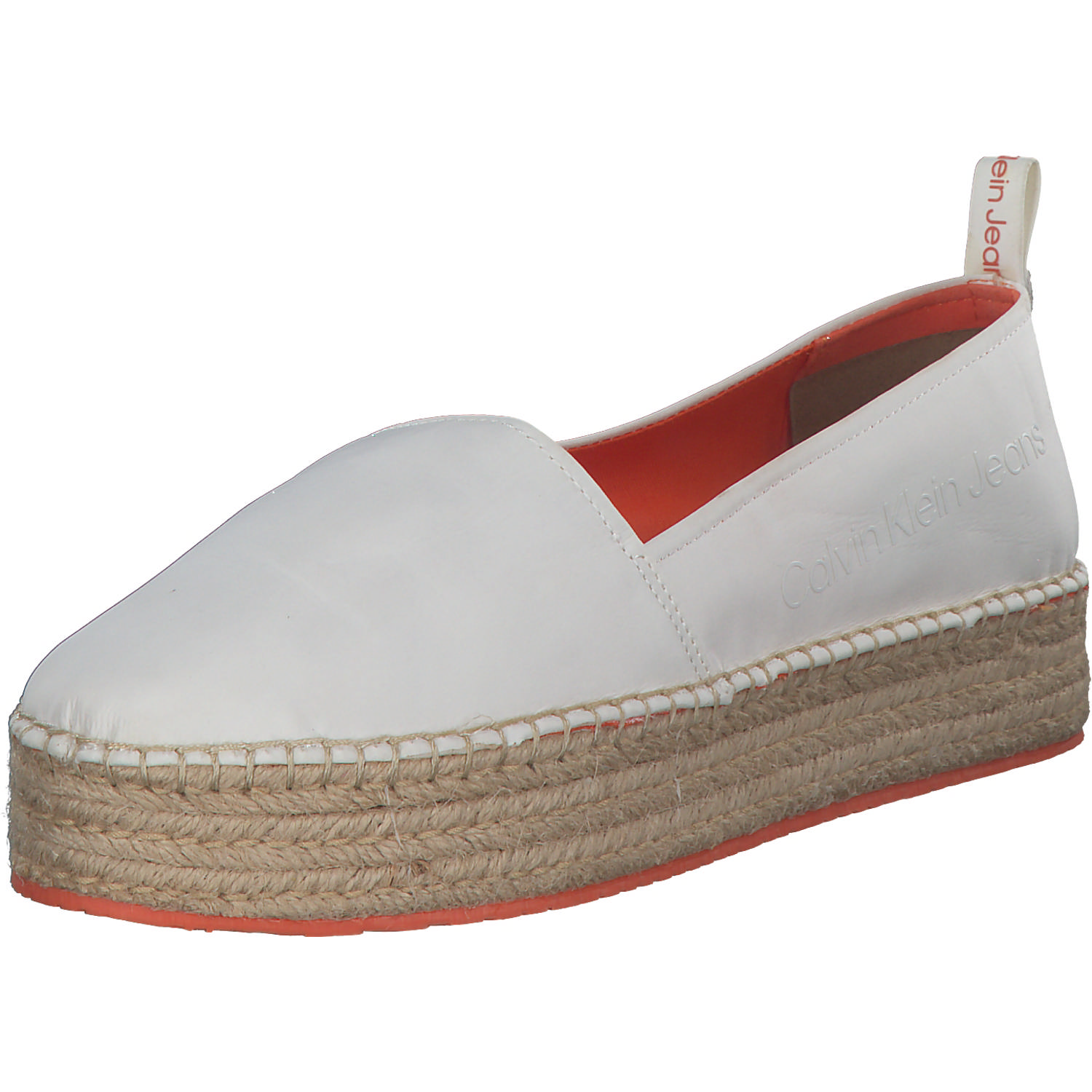 Calvin Klein YW0YW00989, Slipper, Damen, Weiß