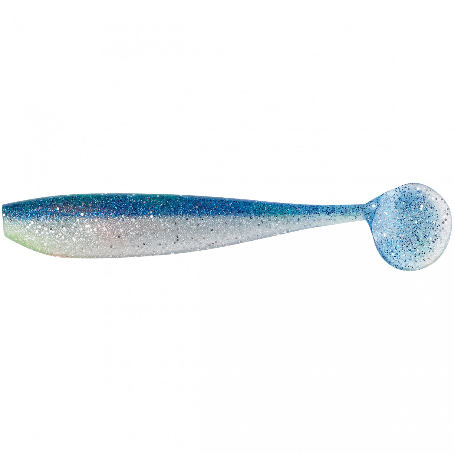 Shirasu Gummiköder-Set Dorsch (Blau/Glitter)