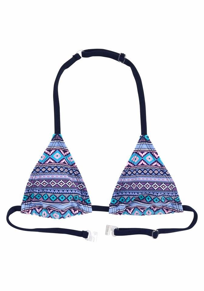 s.Oliver Triangel-Bikini mit grafischem Druck