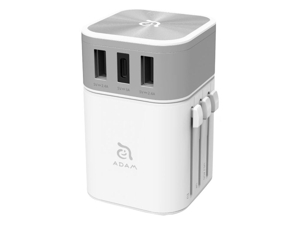 ADAM Elements Omnia T3 Triple Universal Weltstecker