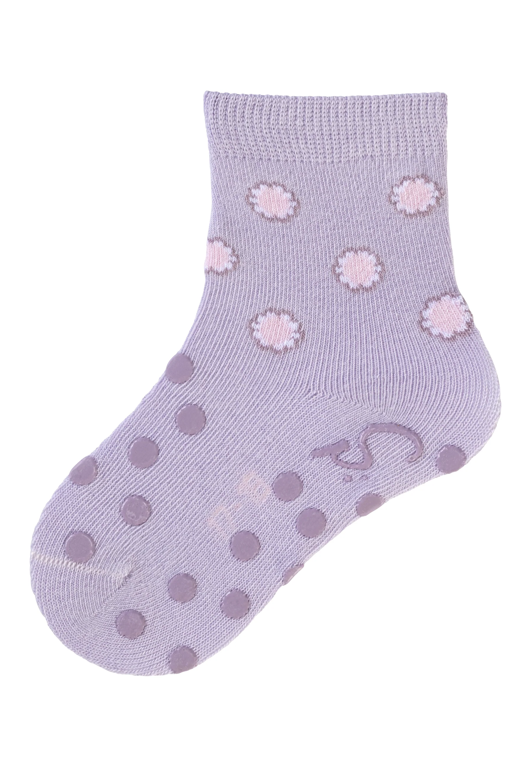 ABS Krabbelsocken im 2er Pack mit Motiv Maus