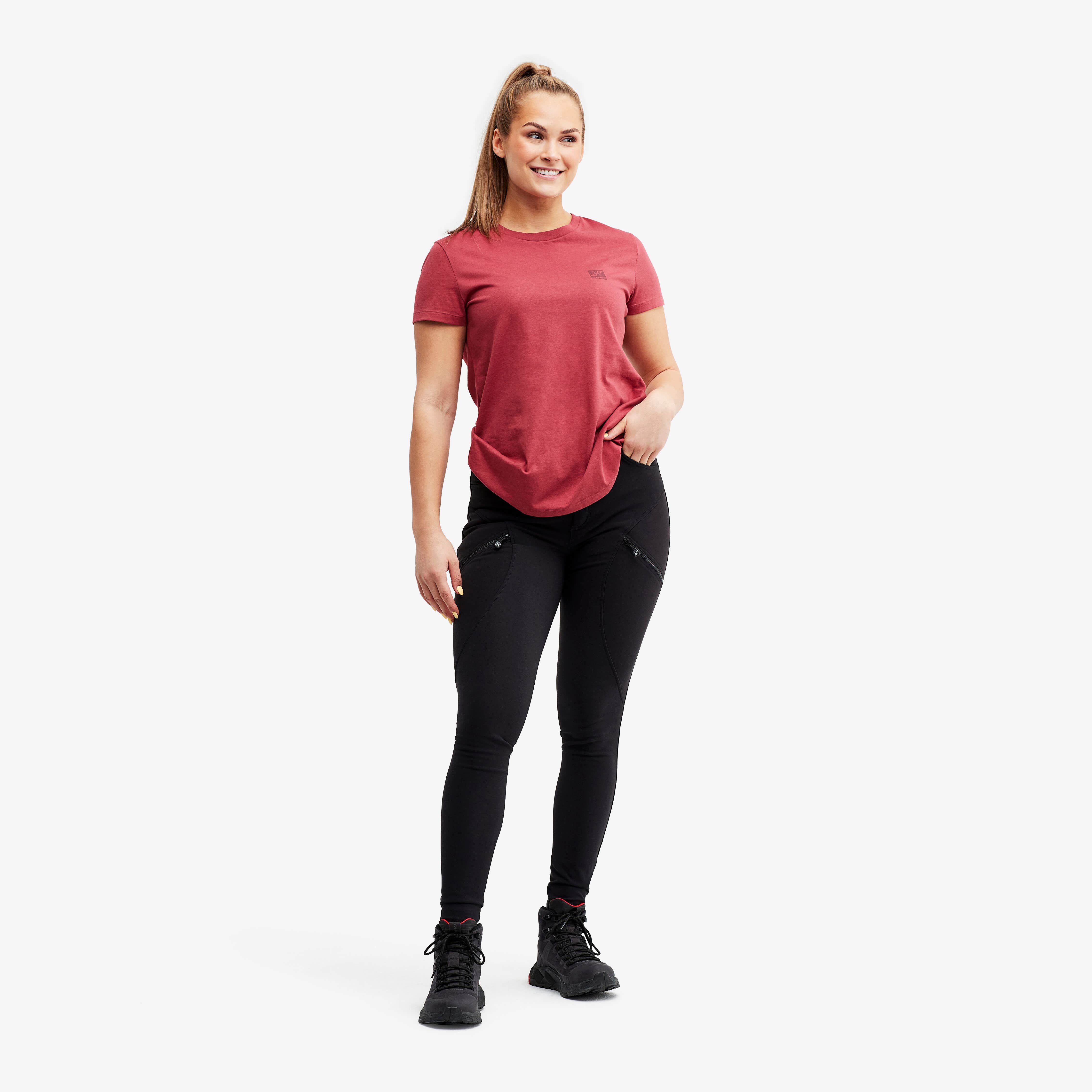Breeze Tee 2.0 Femme Earth Red