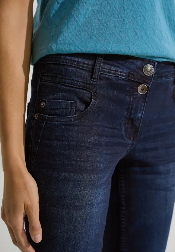 CECIL Blaue Loose Fit Jeans