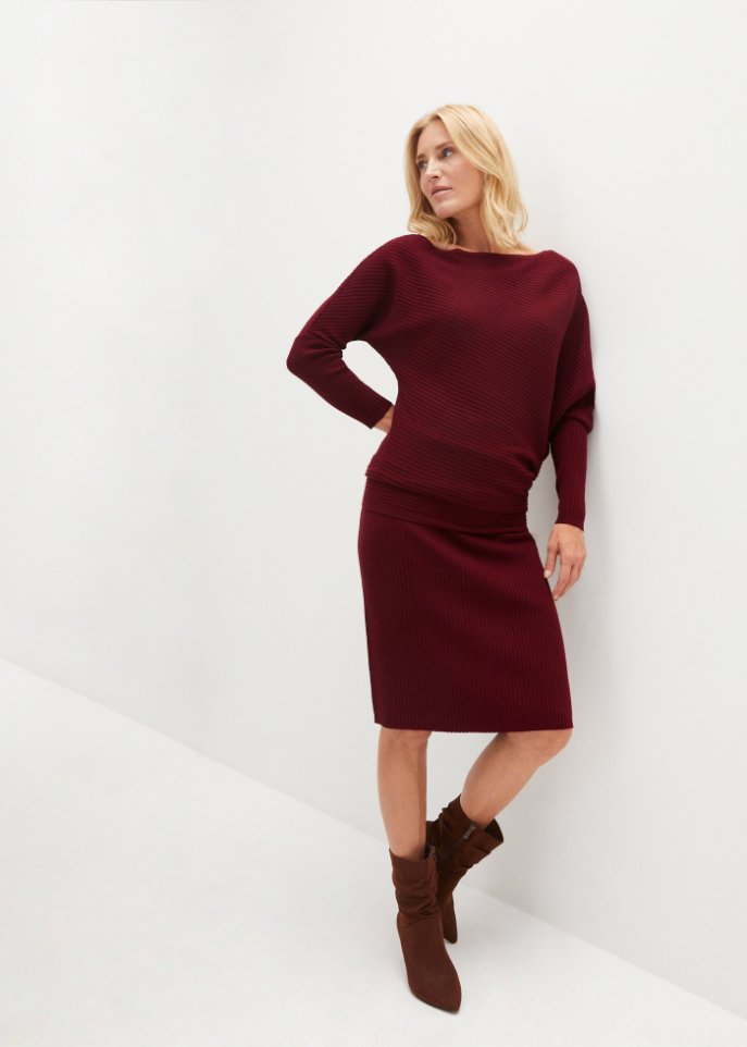 Pullover mit Carmen-Ausschnitt