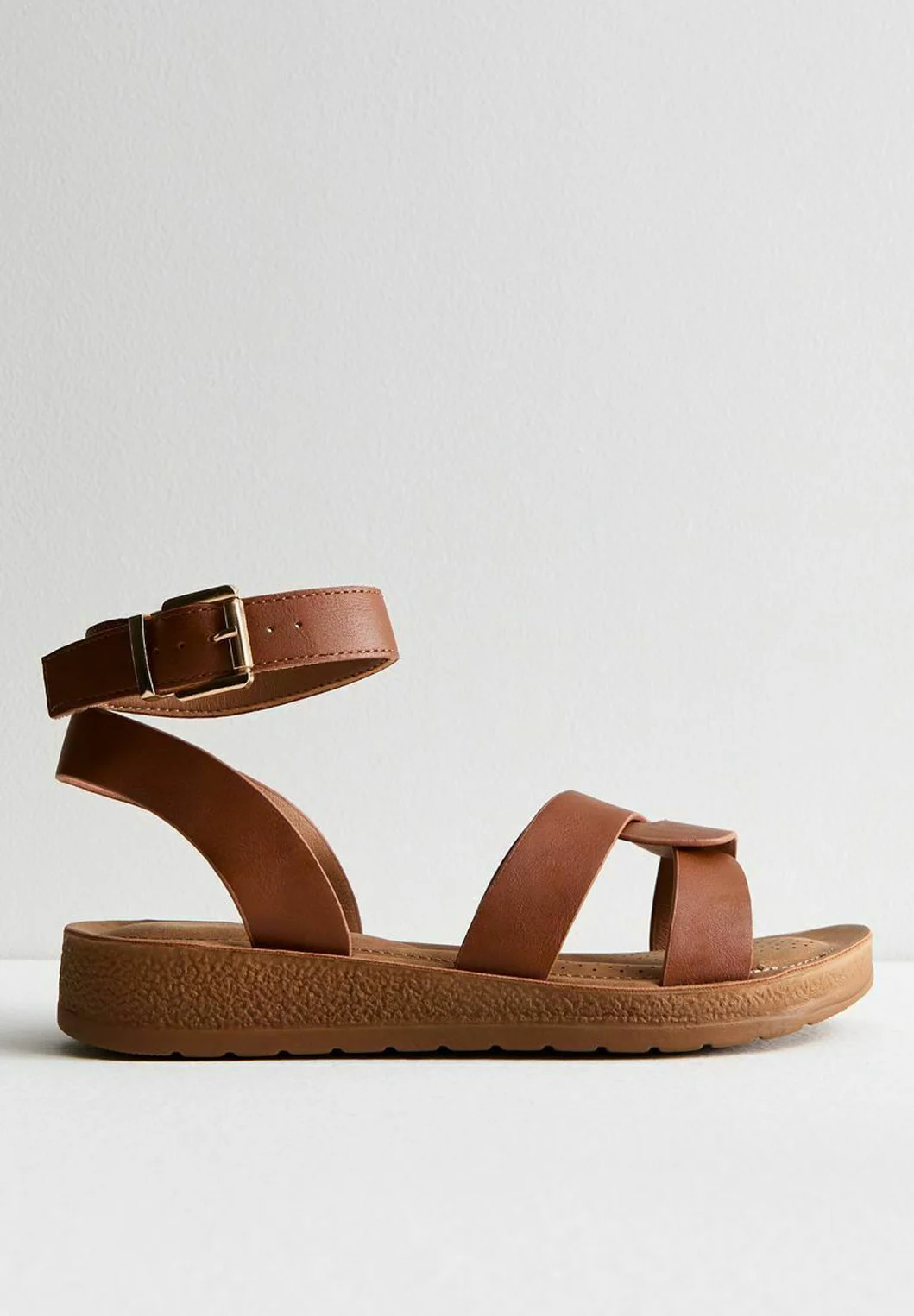 New Look Wide Fit 2 PART COMFORT - Sandalias de cuña