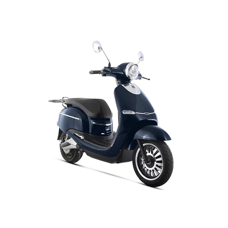 Explorer E-Cruzer 2019 Motorroller, dunkelblau, 45 km/h - ATU