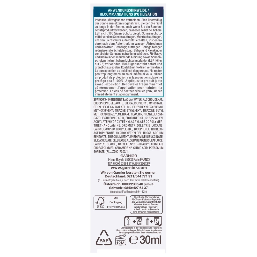 Invisible Serum Super UV Sonnenschutz-Serum LSF 50+
