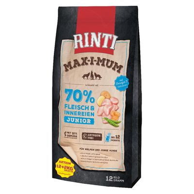 2 gratis! 14 kg RINTI Max-i-mum