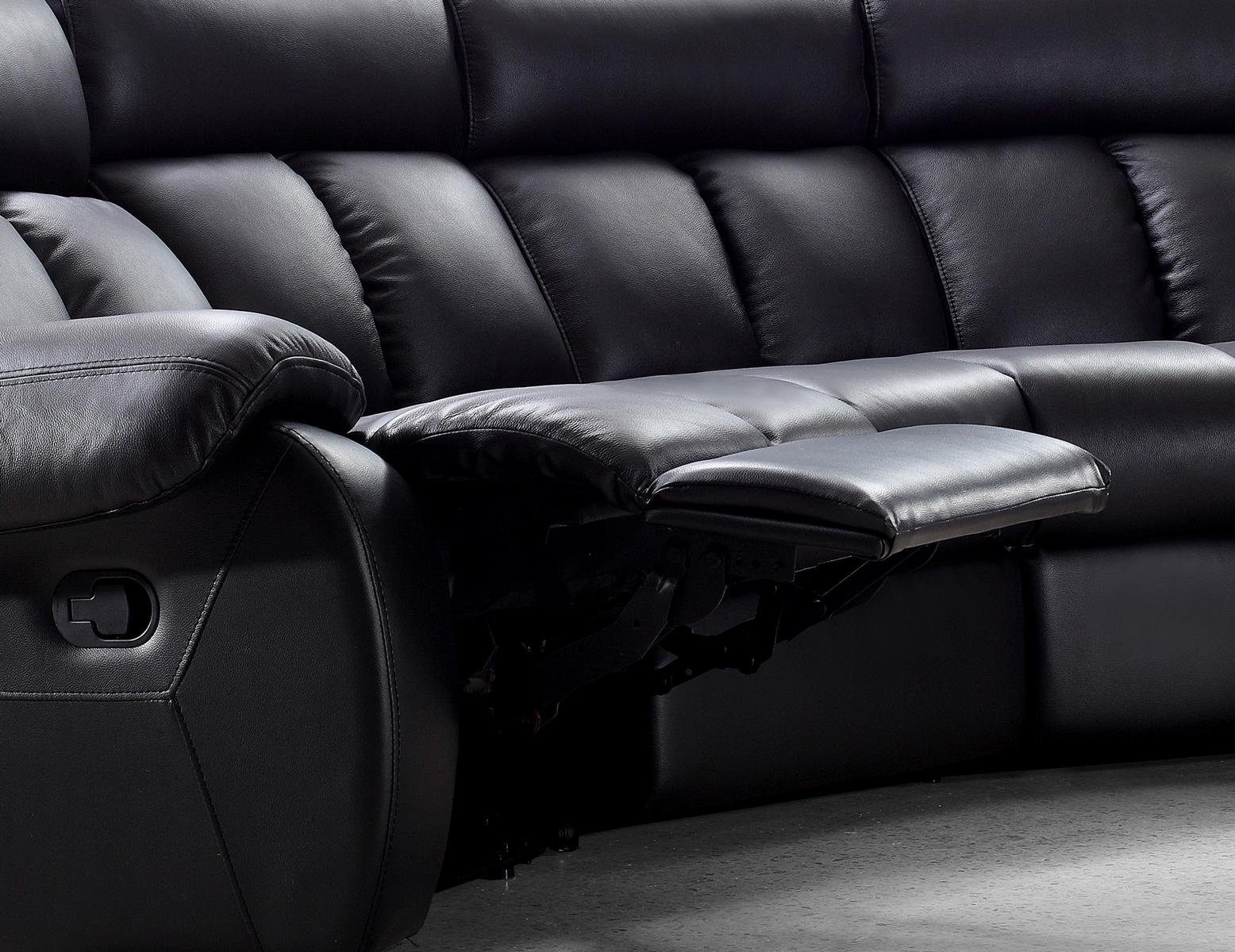 Salottini Ecksofa Recliner Kinosofa Pedro Kino Sofa Ecksofa SOFORT LIEFERBAR, Federkern, Kinosofa, Recliner