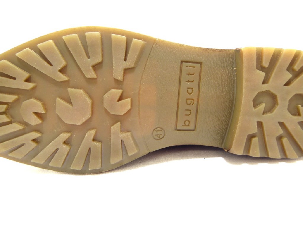 BUGATTI Freizeit Schnürer beige