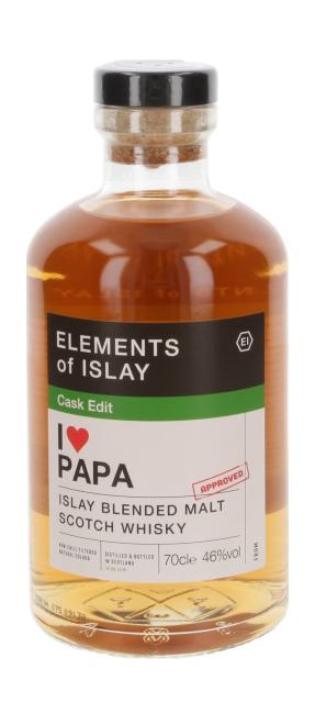 Elements of Islay Cask Edit - I Love Papa Edition 0,7 l·46 % vol