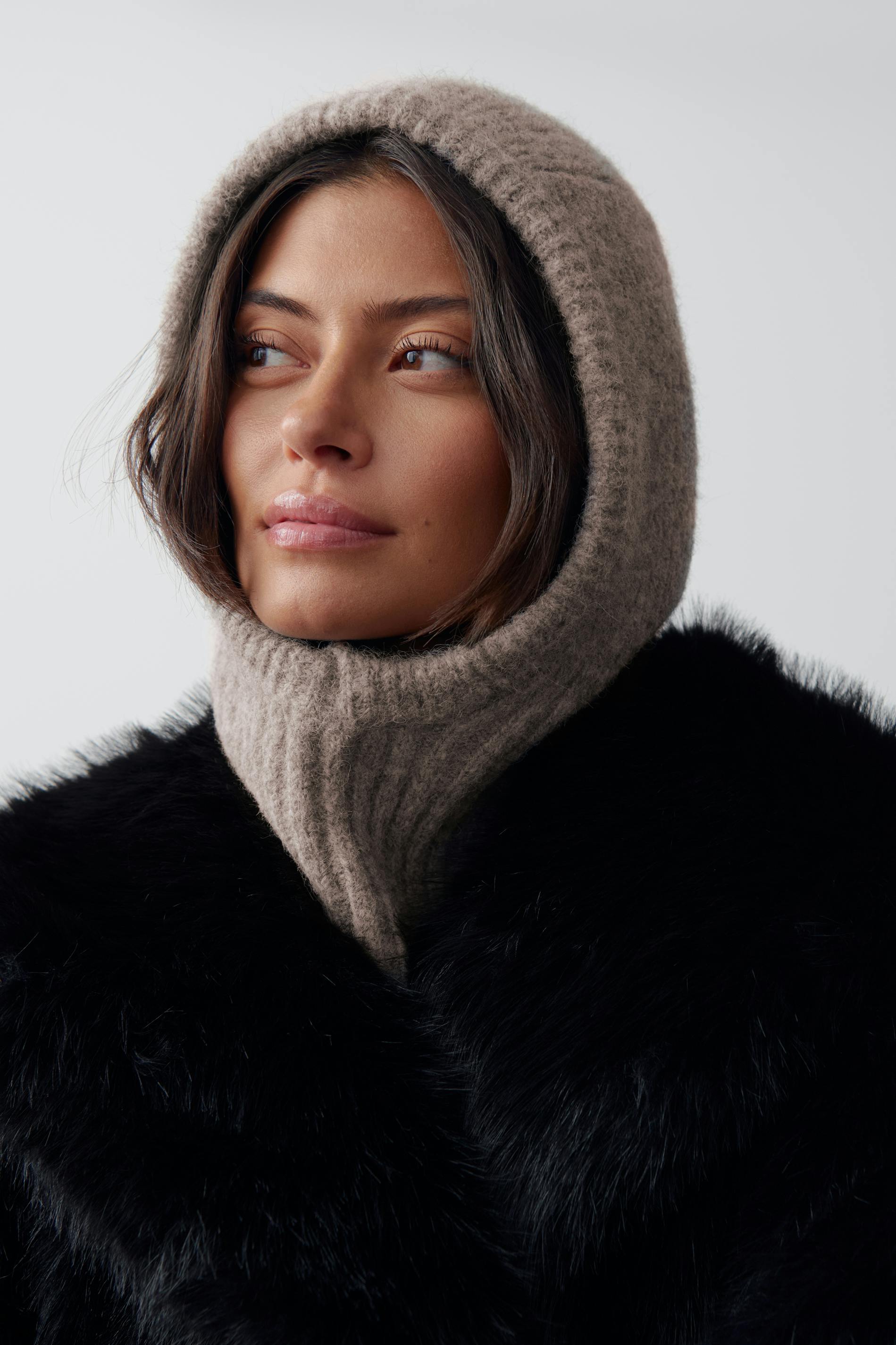 Knitted balaclava